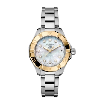 TAG Heuer Aquaracer Professional 200 Solargraph Quartz 34mm Ladies Watch UK Limited Edition TAG Heuer Aquaracer Professional 200 Solargraph Quartz 34mm Ladies Watch UK Limited Edition