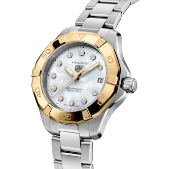 TAG Heuer Aquaracer Professional 200 Solargraph Quartz 34mm Ladies Watch UK Limited Edition TAG Heuer Aquaracer Professional 200 Solargraph Quartz 34mm Ladies Watch UK Limited Edition