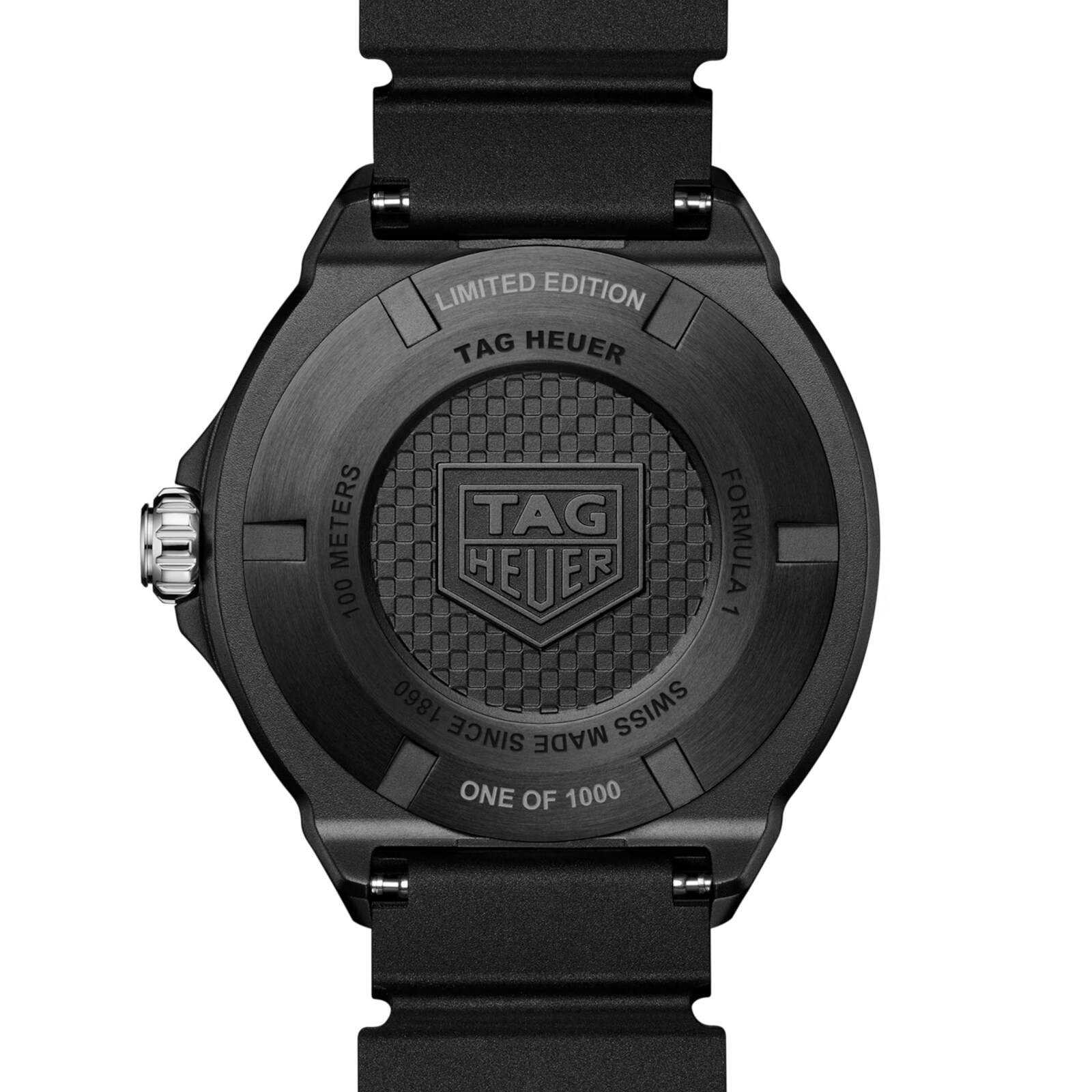 TAG Heuer Formula 1 Solargraph Limited Edition 38mm Mens Watch Black Pink TAG Heuer Formula 1 Solargraph Limited Edition 38mm Mens Watch Black Pink