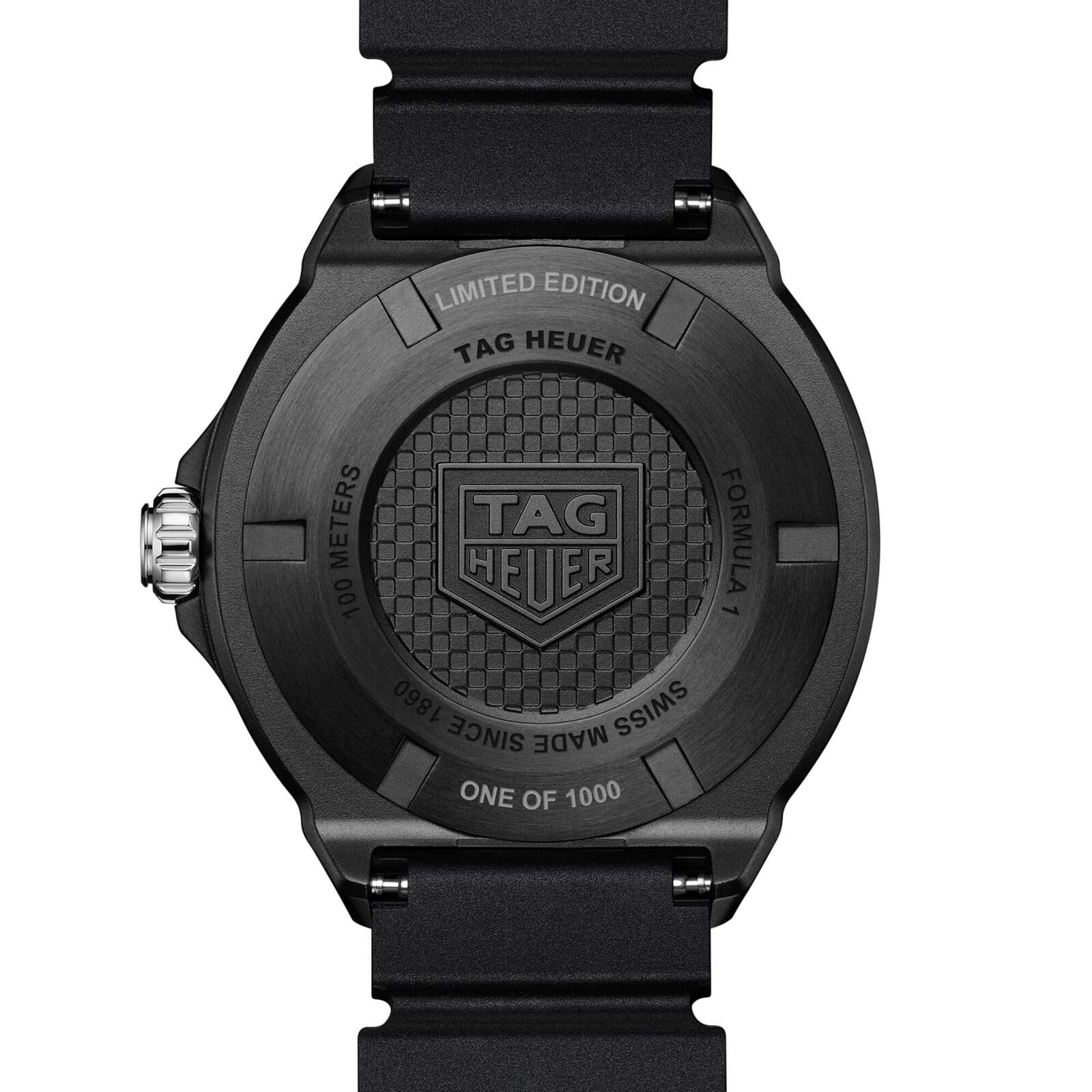 TAG Heuer Formula 1 Solargraph Limited Edition 38mm Mens Watch Black Pink TAG Heuer Formula 1 Solargraph Limited Edition 38mm Mens Watch Black Pink