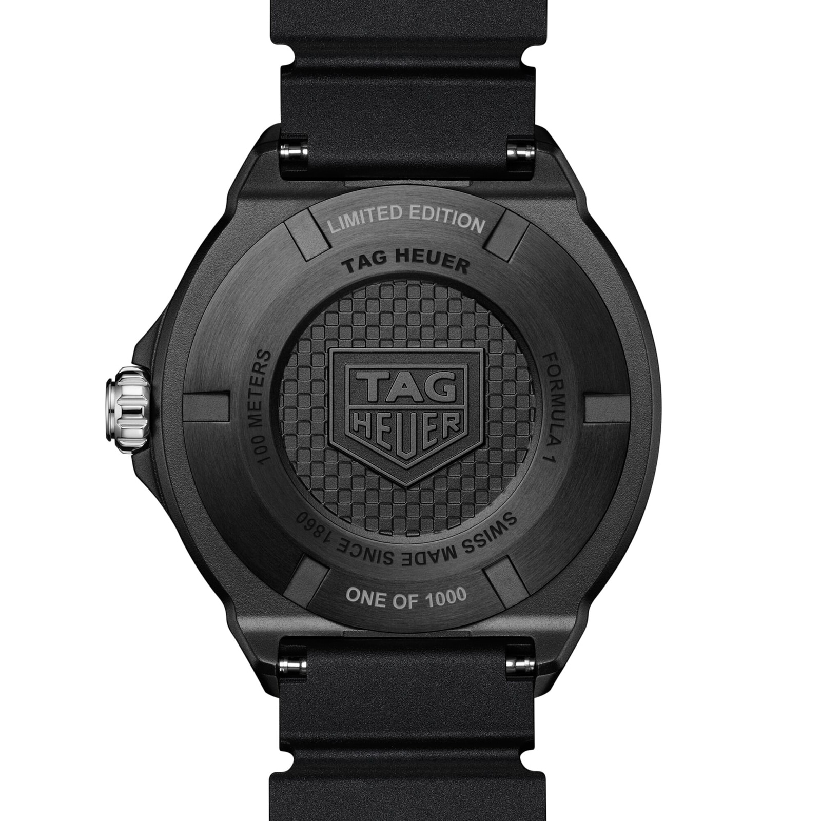 TAG Heuer Formula 1 Solargraph Limited Edition 38mm Mens Watch Black Pink