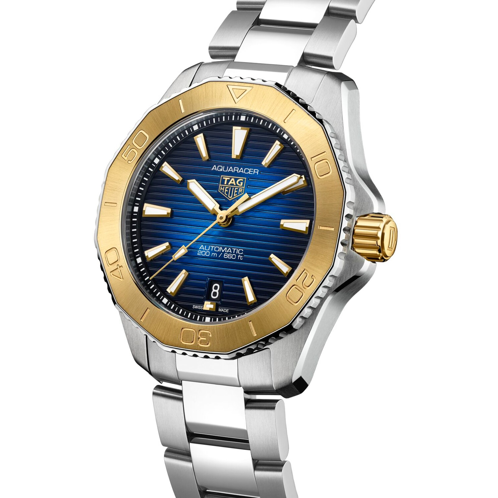 TAG Heuer Aquaracer Professional 200 Date 40mm Mens Watch Blue