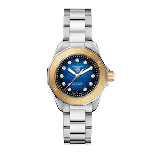 TAG Heuer Aquaracer Professional 200 Date 30mm Ladies Watch Blue
