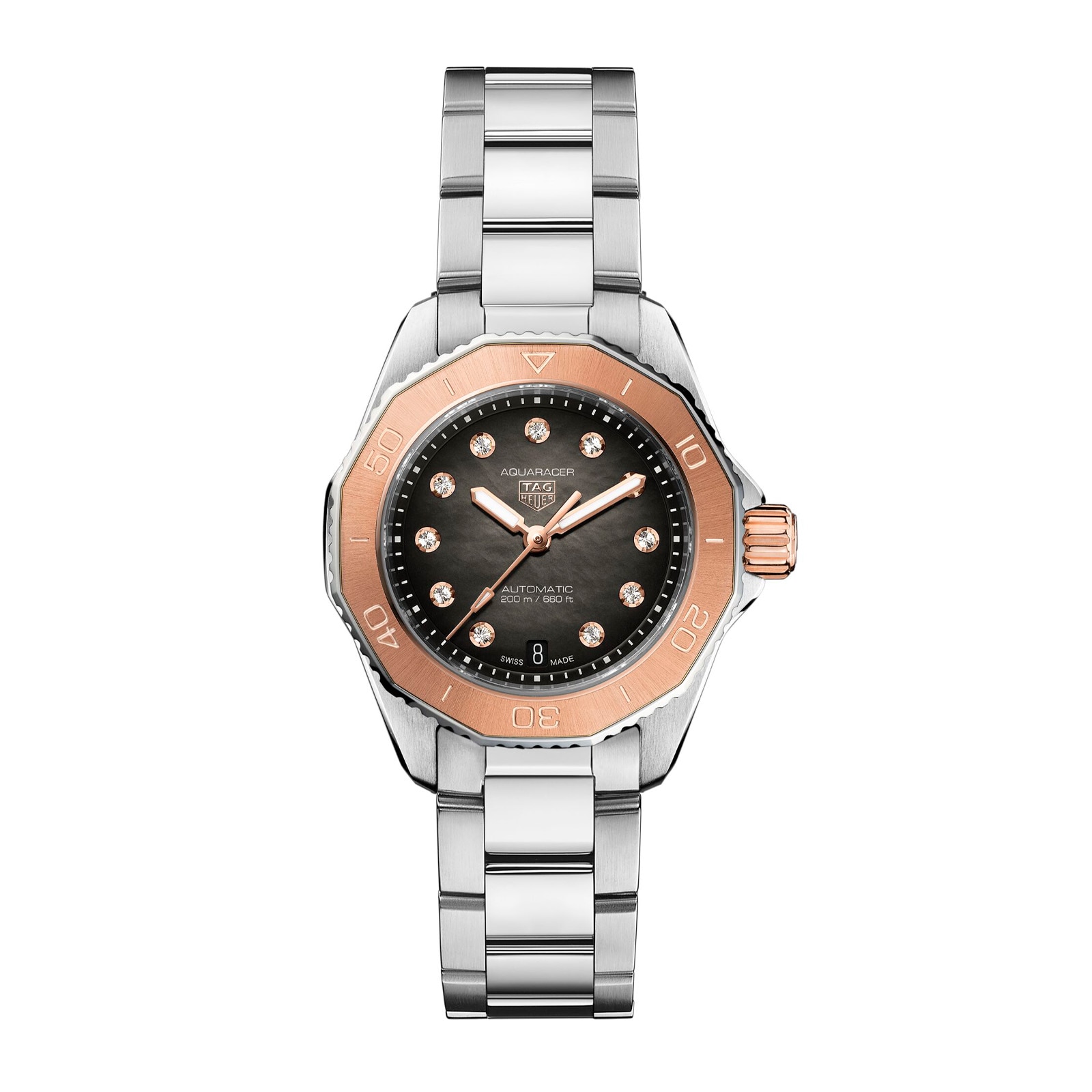 Aquaracer Professional 200 Date 30mm Ladies Watch Black