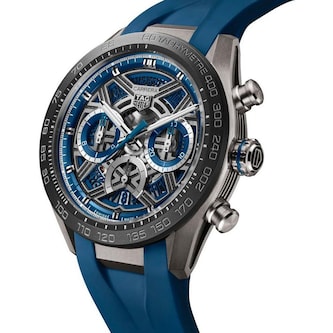 TAG Heuer Carrera Chronograph Extreme Sport 44mm Mens Watch Blue