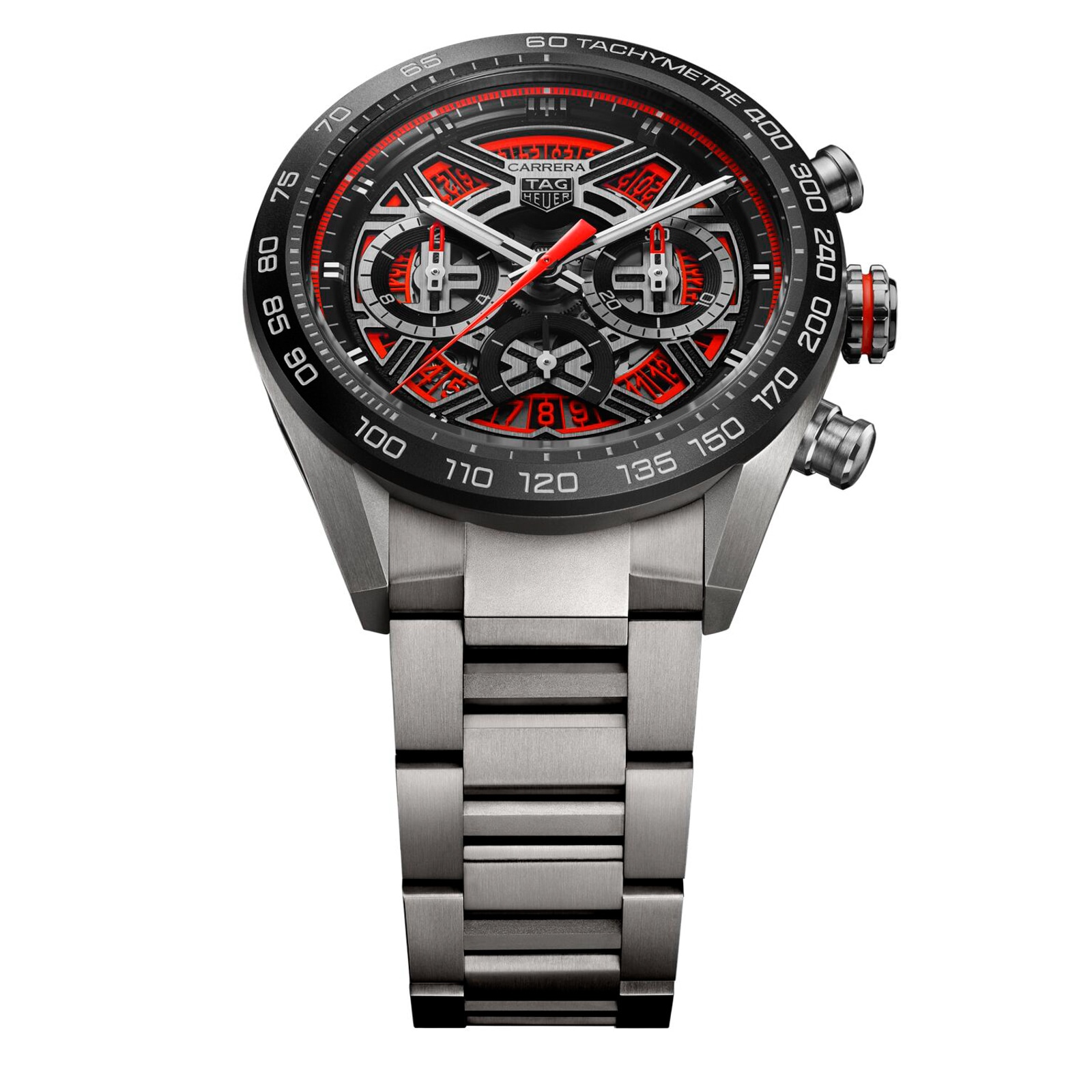 TAG Heuer Carrera Chronograph Extreme Sport Limited Edition 44mm Mens Watch Red