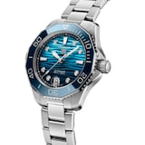 TAG Heuer Aquaracer Professional 300 Date 36mm Ladies Watch Blue