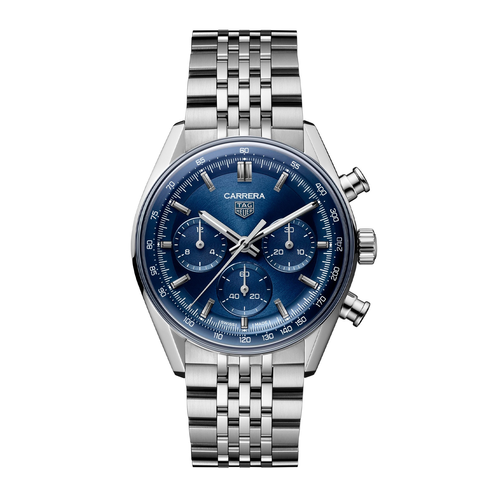 TAG Heuer Carrera Chronograph 41mm Mens Watch Blue