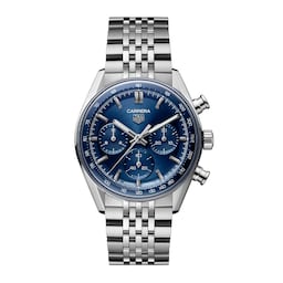 17382268 - Carrera Chronograph 41mm Mens Watch Blue
