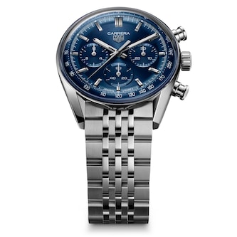 TAG Heuer Carrera Chronograph 41mm Mens Watch Blue