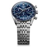 TAG Heuer Carrera Chronograph 41mm Mens Watch Blue