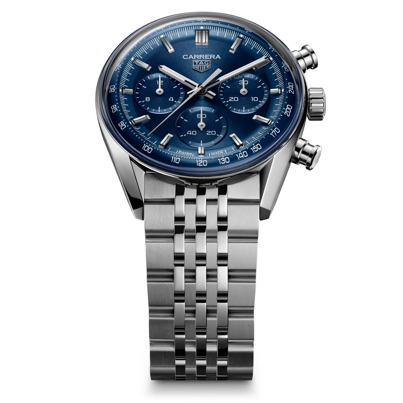 TAG Heuer Carrera Chronograph 41mm Mens Watch Blue