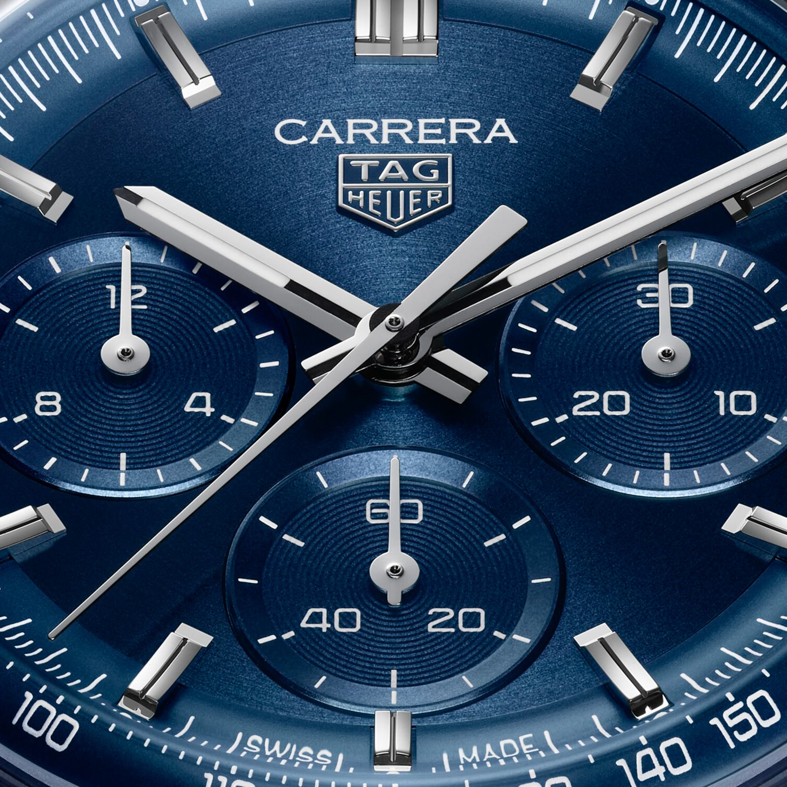 TAG Heuer Carrera Chronograph 41mm Mens Watch Blue