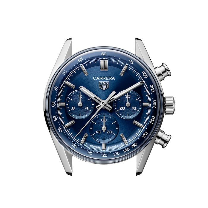TAG Heuer Carrera Chronograph 41mm Mens Watch Blue