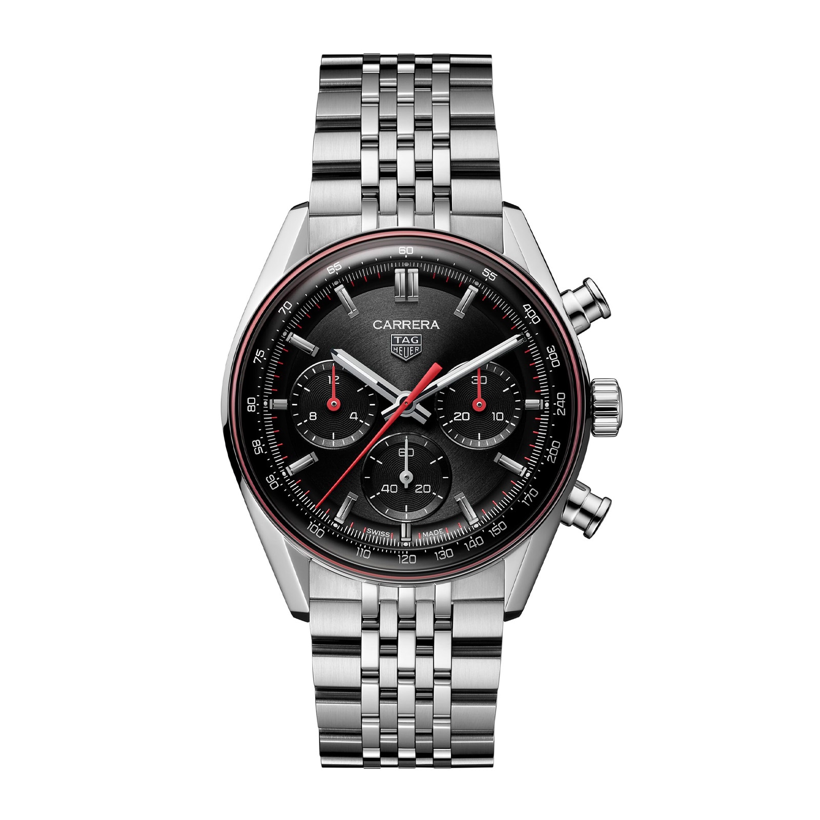TAG Heuer Carrera Chronograph 41mm Mens Watch Black