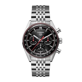 TAG Heuer Carrera Chronograph 41mm Mens Watch Black