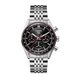 17382269 - Carrera Chronograph 41mm Mens Watch Black