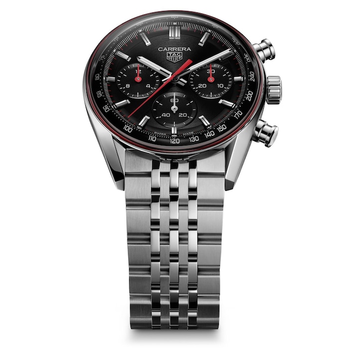 TAG Heuer Carrera Chronograph 41mm Mens Watch Black