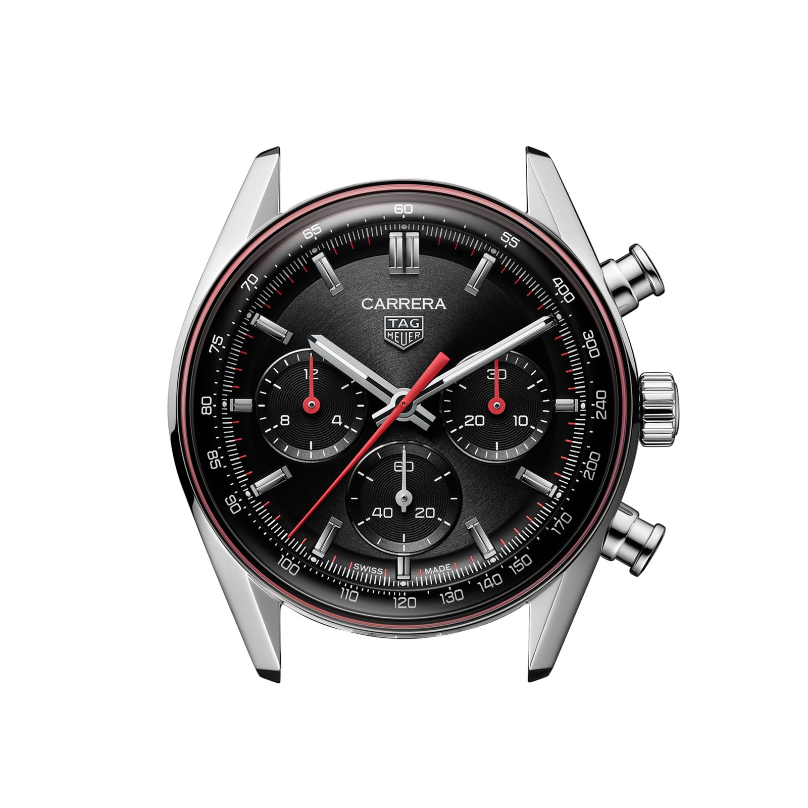 TAG Heuer Carrera Chronograph 41mm Mens Watch Black