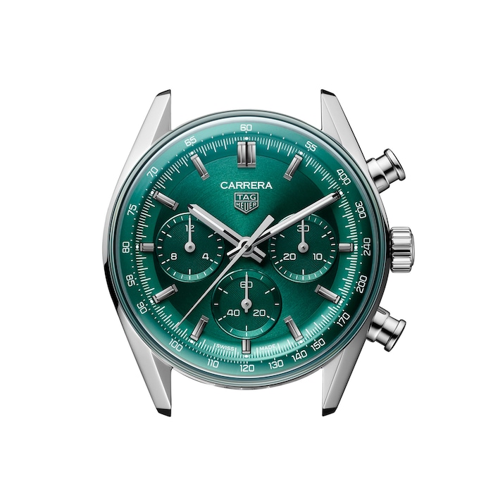 TAG Heuer Carrera Chronograph 41mm Mens Watch Green