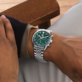 TAG Heuer Carrera Chronograph 41mm Mens Watch Green