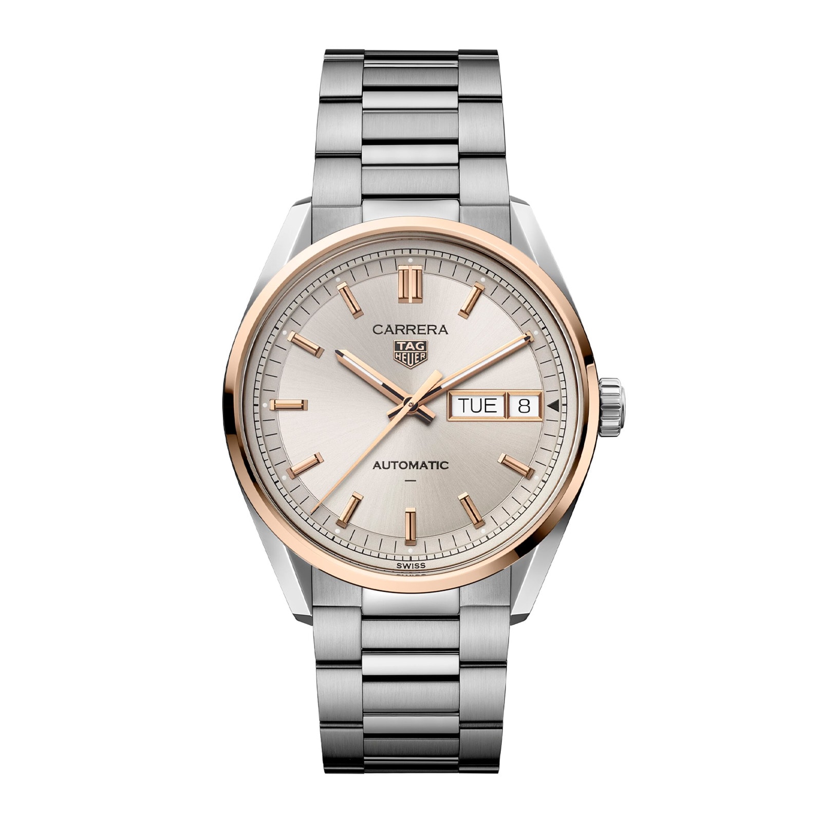 TAG Heuer Carrera Day-Date 41mm Mens Watch Champagne