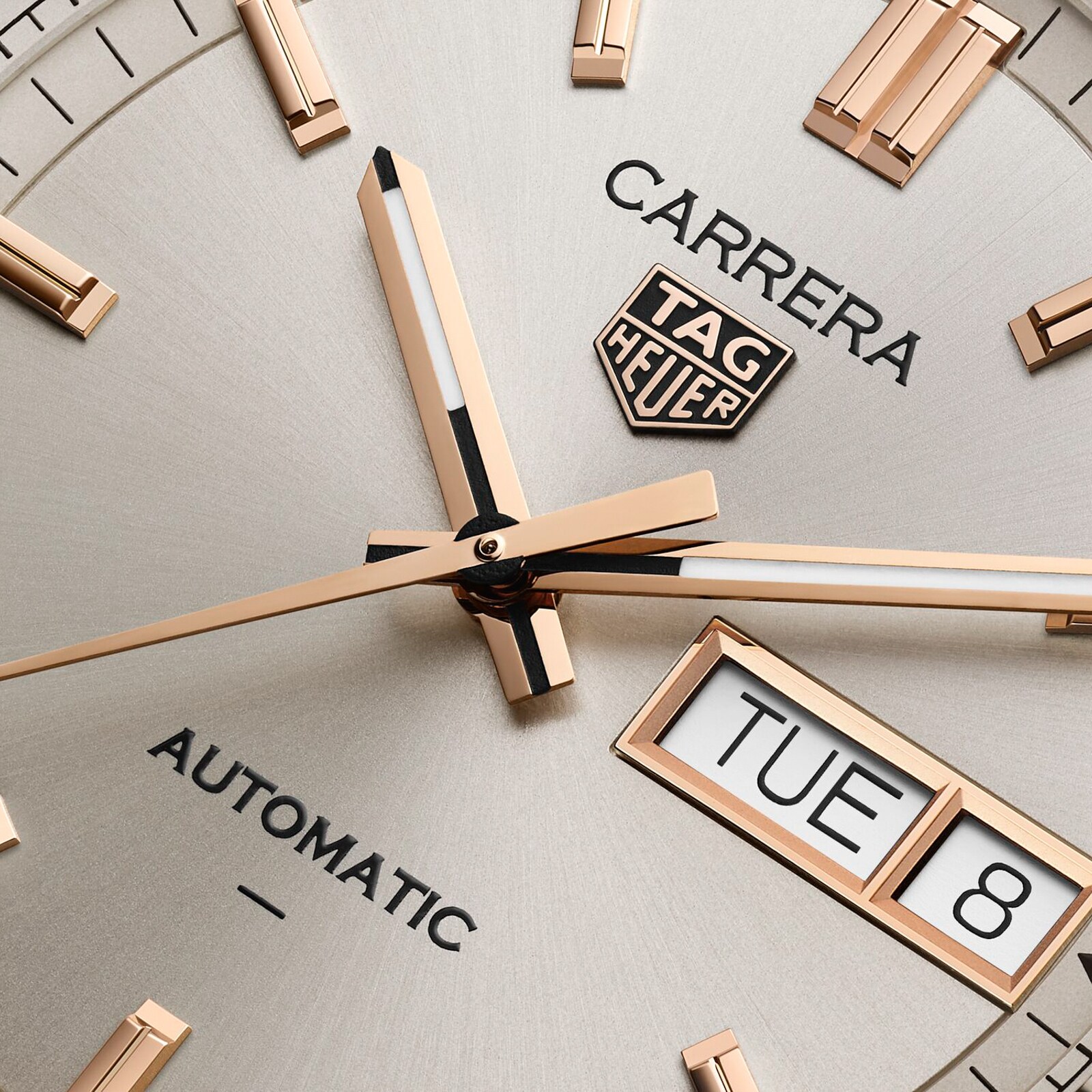 TAG Heuer Carrera Day-Date 41mm Mens Watch Champagne WDA2150 TAG Heuer Carrera Day-Date 41mm Mens Watch Champagne WDA2150
