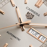 TAG Heuer Carrera Day-Date 41mm Mens Watch Champagne