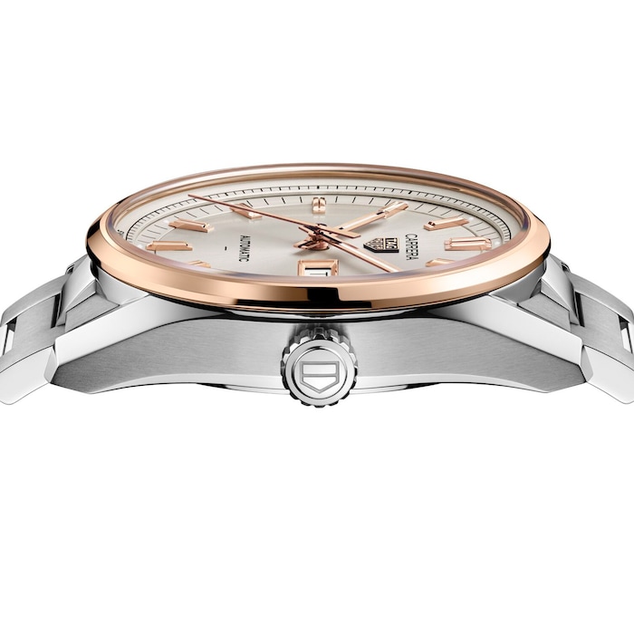 TAG Heuer Carrera Day-Date 41mm Mens Watch Champagne