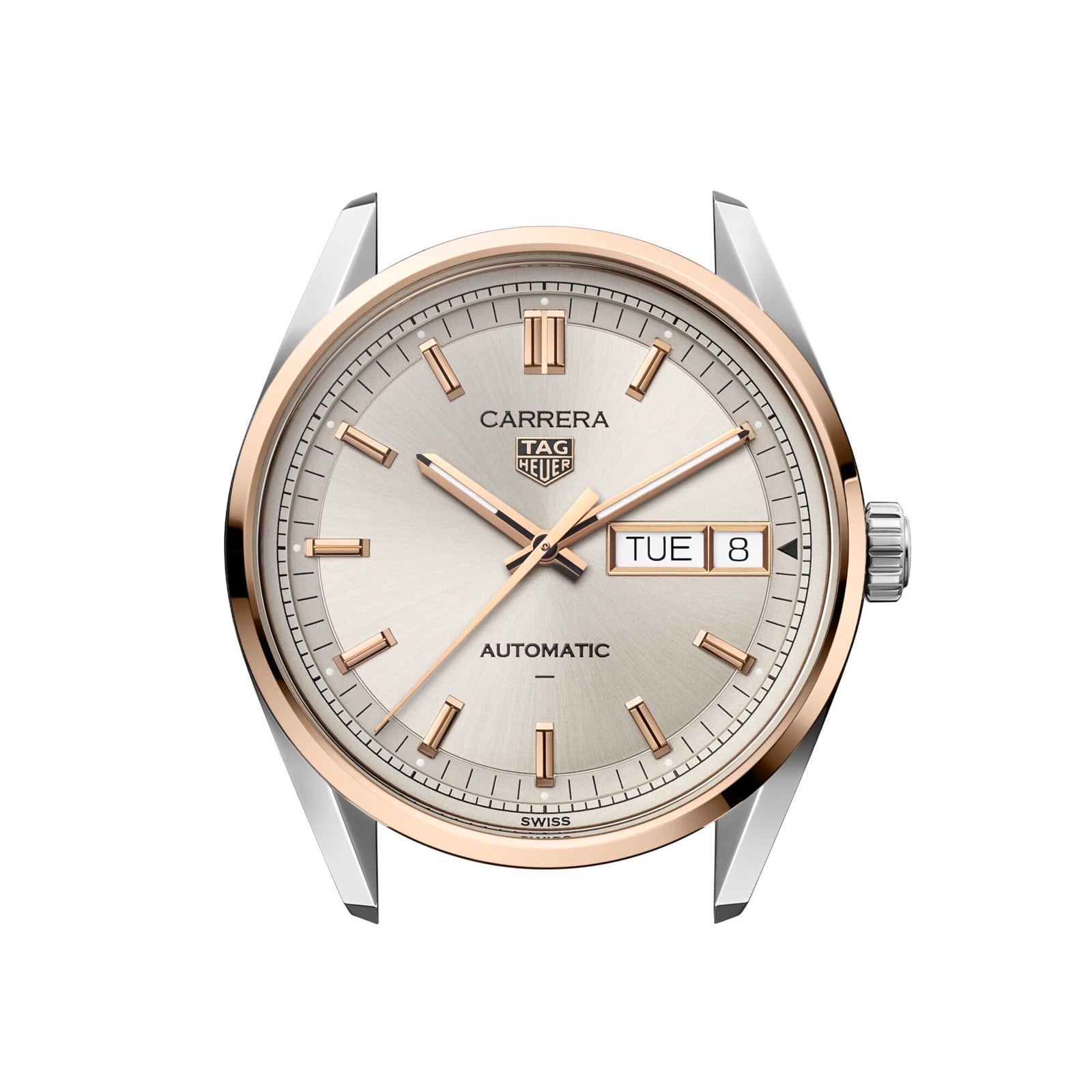 TAG Heuer Carrera Day-Date 41mm Mens Watch Champagne