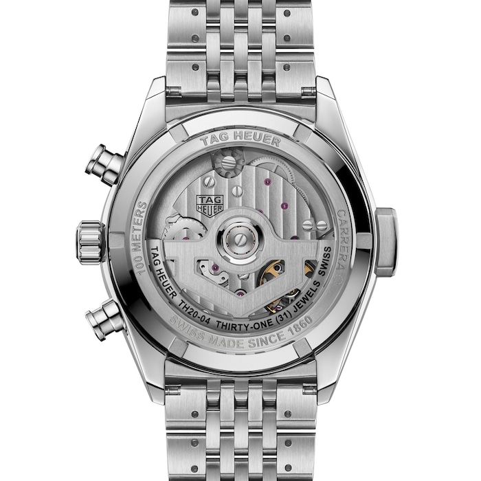 TAG Heuer Carrera Chronograph Seafarer 42mm Mens Watch Beige