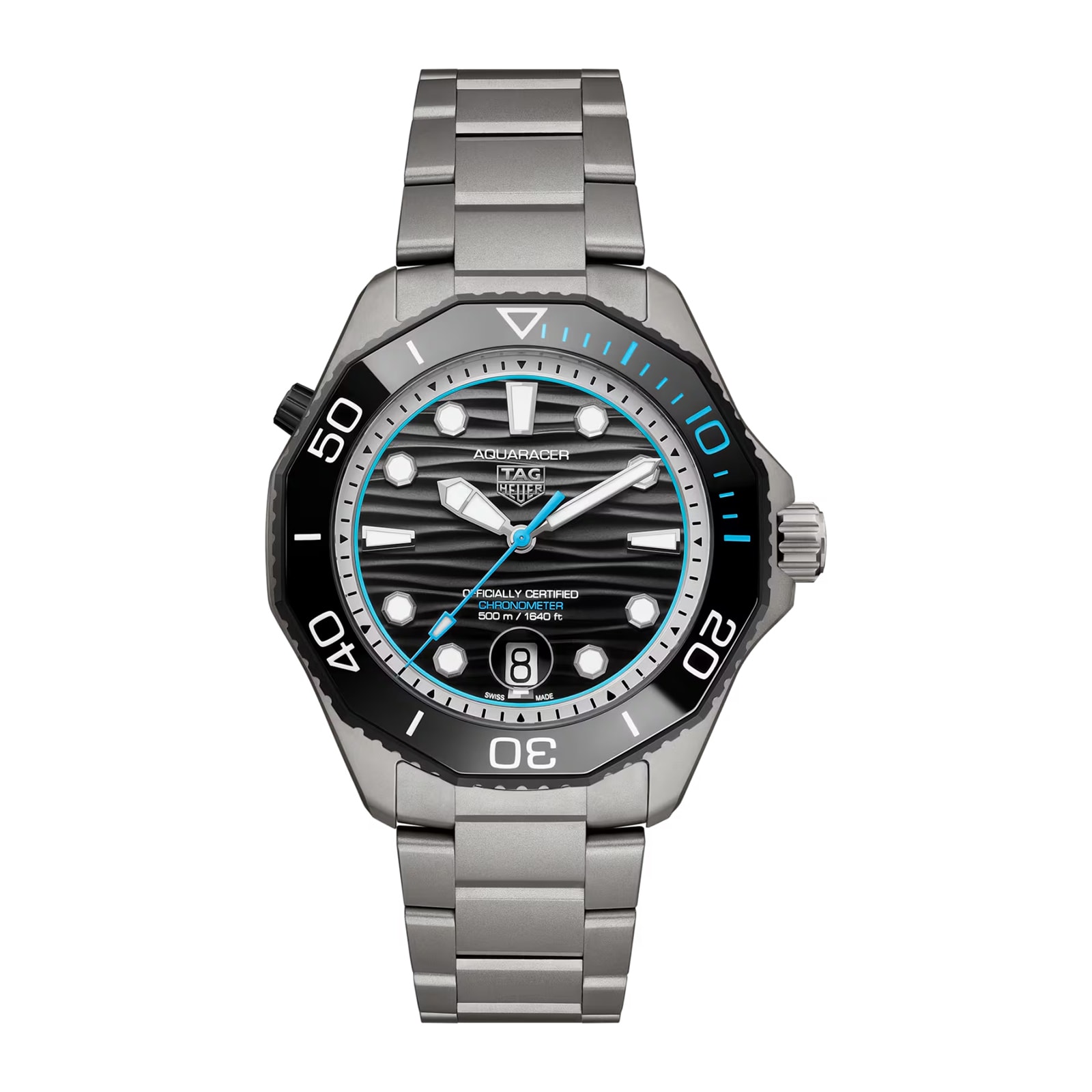 TAG Heuer Aquaracer Professional 500 Date Limited Edition 42mm Mens Watch Black