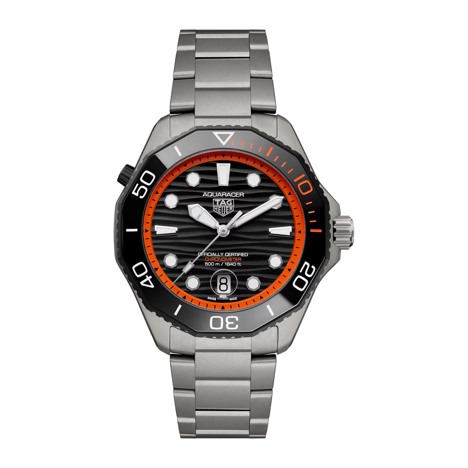 TAG Heuer Aquaracer Professional 500 Date Limited Edition 42mm Mens Watch Black
