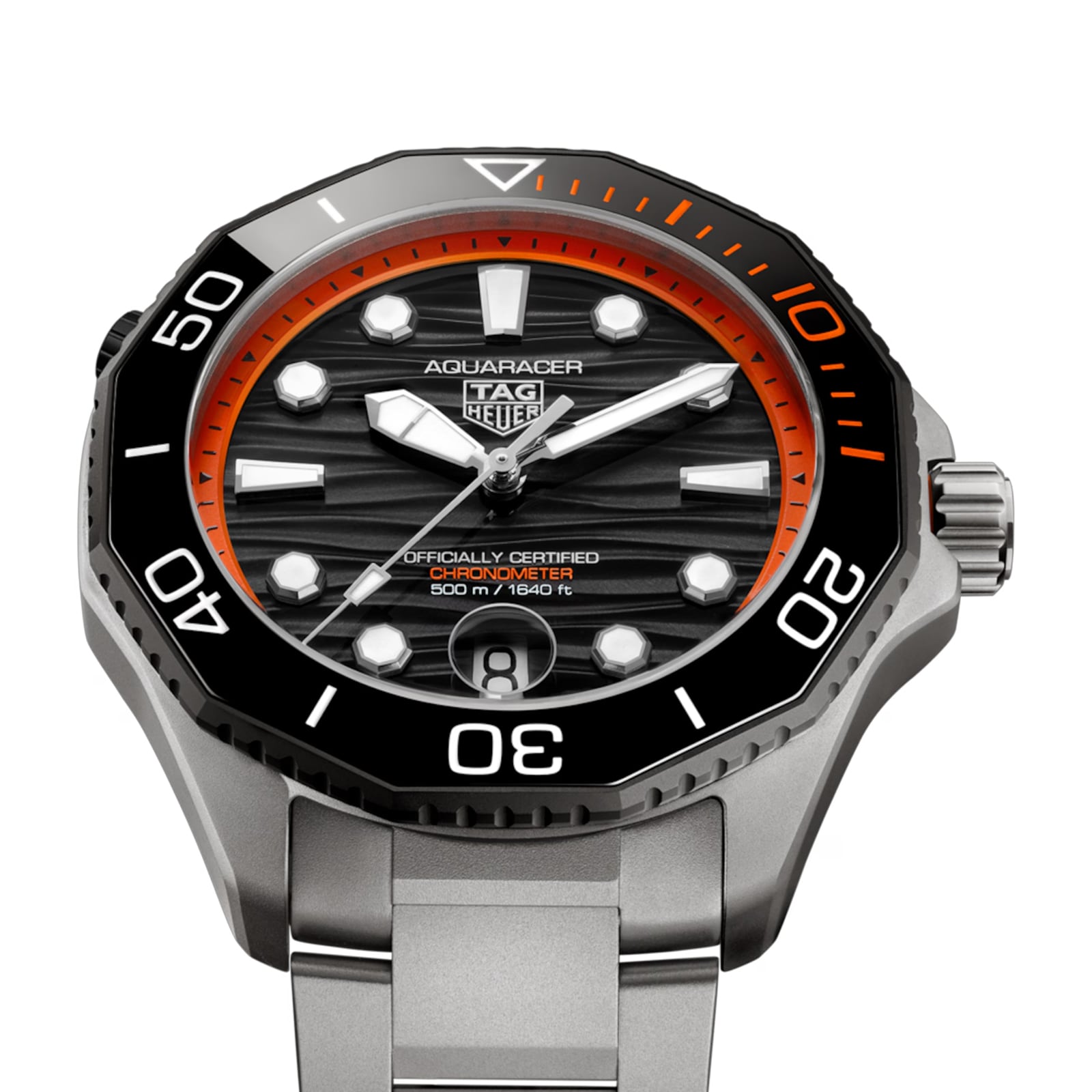 TAG Heuer Aquaracer Professional 500 Date Limited Edition 42mm Mens Watch Black
