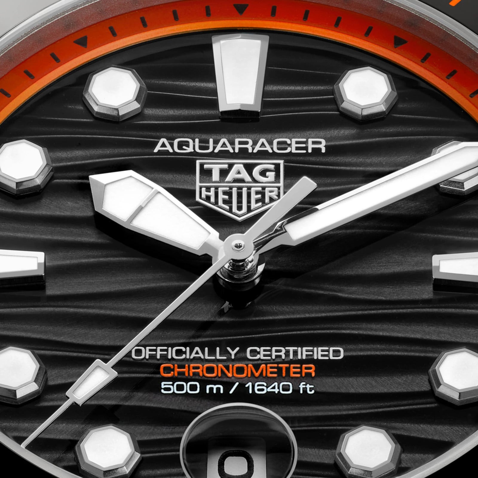 TAG Heuer Aquaracer Professional 500 Date Limited Edition 42mm Mens Watch Black