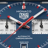 TAG Heuer Monaco Chronograph 39mm Titanium Mens Watch Blue