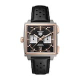 TAG Heuer Monaco Chronograph 39mm Titanium and 18k Rose Gold Mens Watch