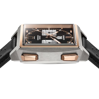 TAG Heuer Monaco Chronograph 39mm Titanium and 18k Rose Gold Mens Watch