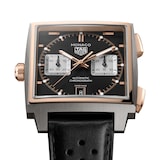 TAG Heuer Monaco Chronograph 39mm Titanium and 18k Rose Gold Mens Watch