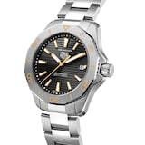 TAG Heuer Aquaracer Professional 200 Solargraph UK Limited Edition 40mm Mens Watch Black