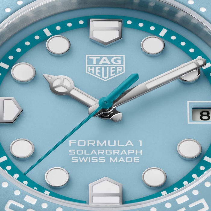 TAG Heuer Formula 1 Solargraph Limited Edition 38mm Unisex Watch Blue