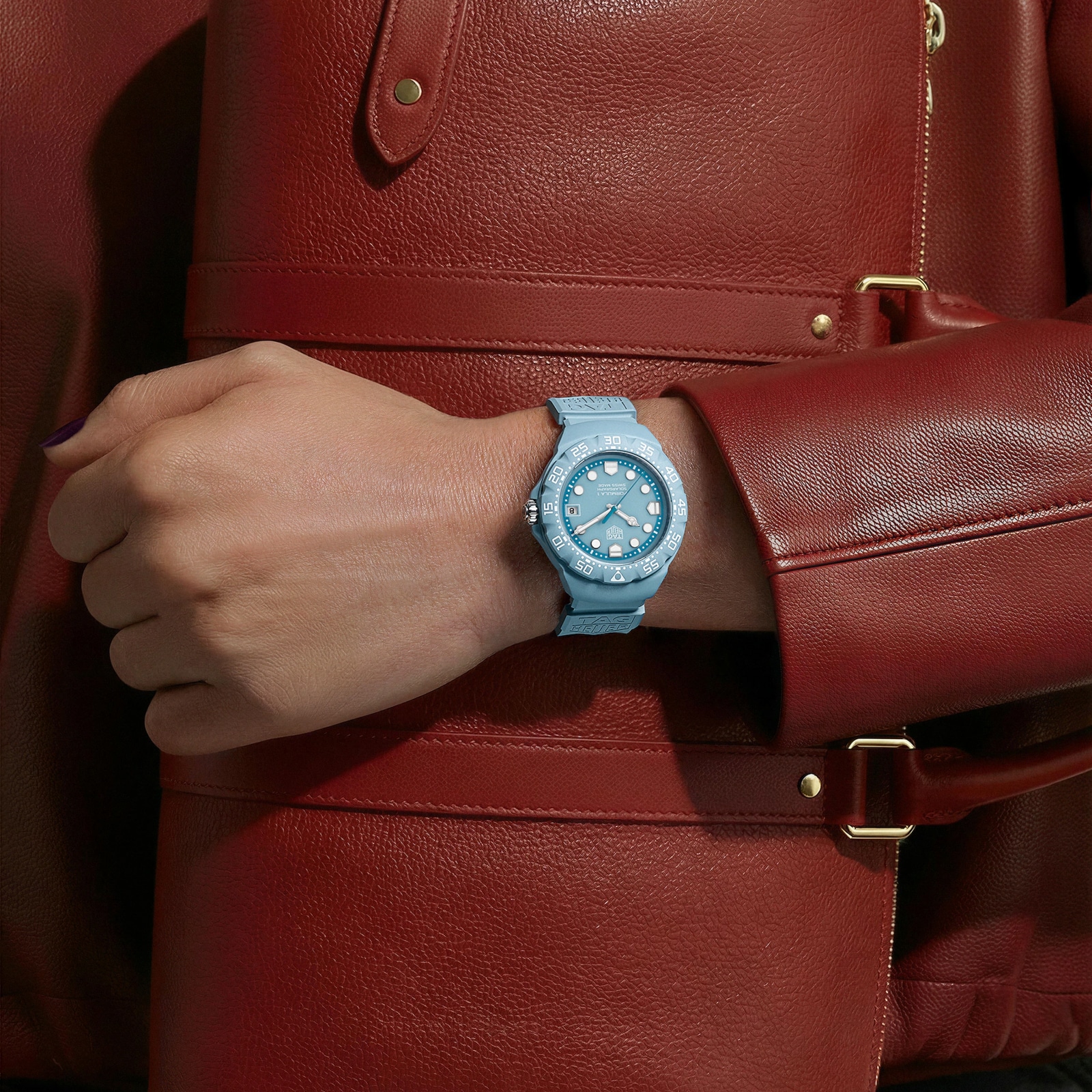 TAG Heuer Formula 1 Solargraph Limited Edition 38mm Unisex Watch Blue