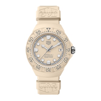 TAG Heuer Formula 1 Solargraph Limited Edition 38mm Unisex Watch Beige