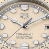 TAG Heuer Formula 1 Solargraph Limited Edition 38mm Unisex Watch Beige