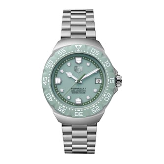 TAG Heuer Formula 1 Solargraph Limited Edition 38mm Unisex Watch Green