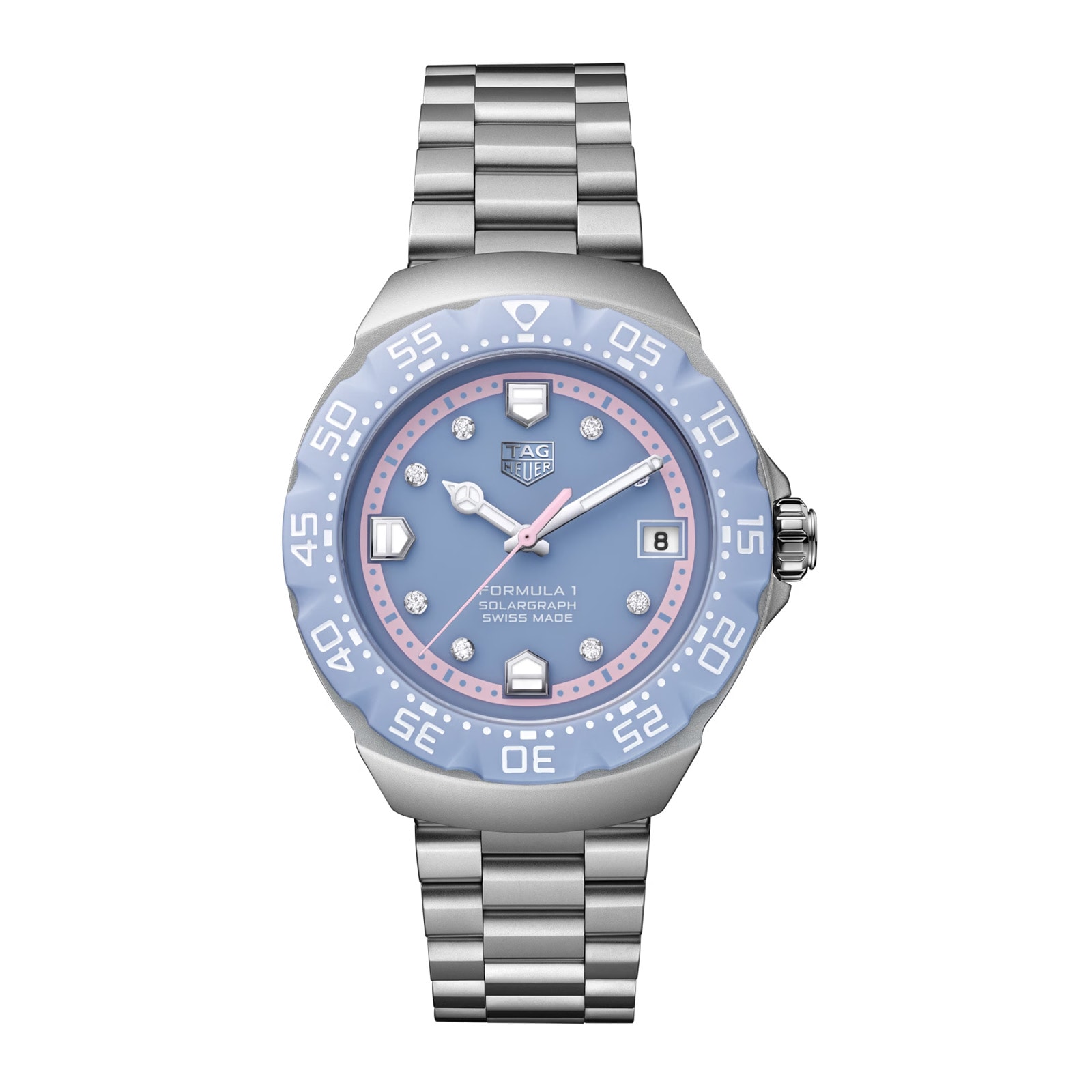 TAG Heuer Formula 1 Solargraph Limited Edition 38mm Unisex Watch Blue