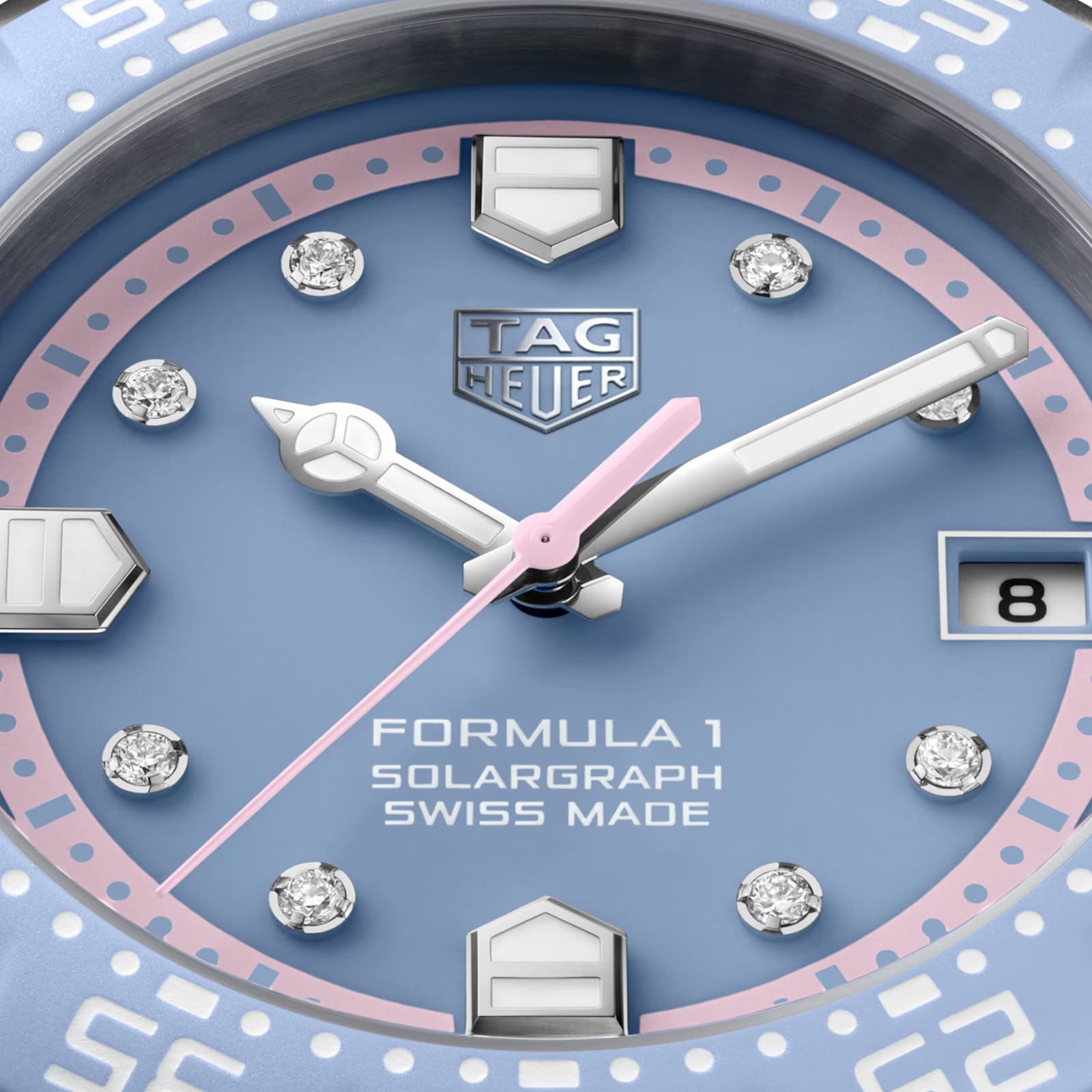 TAG Heuer Formula 1 Solargraph Limited Edition 38mm Unisex Watch Blue