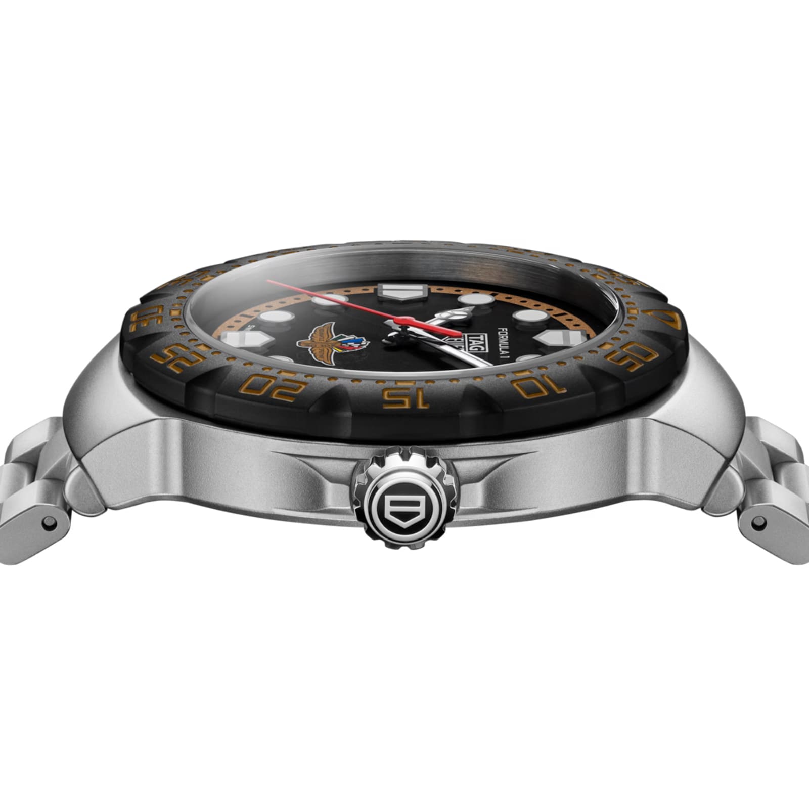 TAG Heuer Formula 1 Solargraph X Indy 500 Limited Edition 38mm Mens Watch Black
