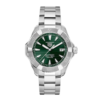TAG Heuer Aquaracer Professional 200 Solargraph 40mm Mens Watch Green