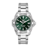 TAG Heuer Aquaracer Professional 200 Solargraph 40mm Mens Watch Green